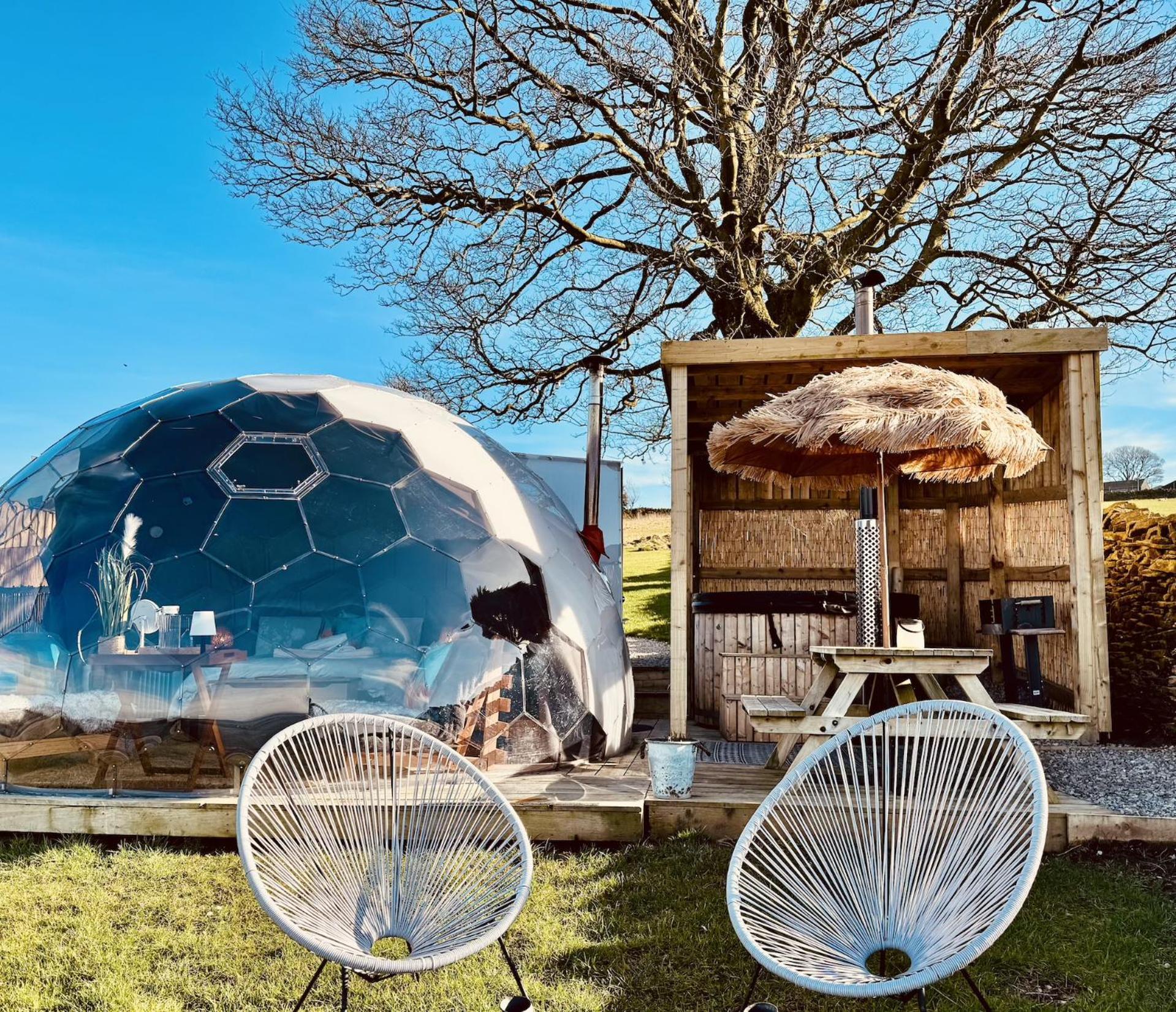 Deerstone Glamping Hotel Earby Eksteriør billede